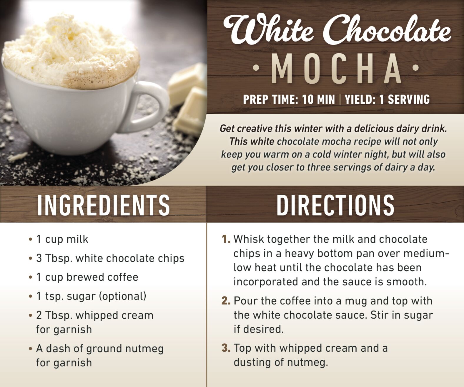 ‘Tis the season for dairy drinks